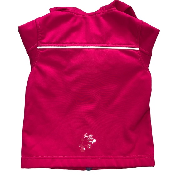 Sears jacket girls with reflective tape/butterflies - Picture 6 of 7